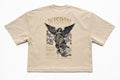 Camiseta Boxy Fit Beige Tamora