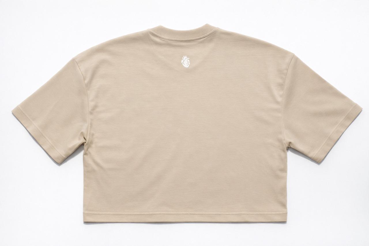 Crop Top AURORA Beige Tamora